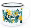 Mug &eacute;maill&eacute; 300ml - Br&eacute;sil image number 0