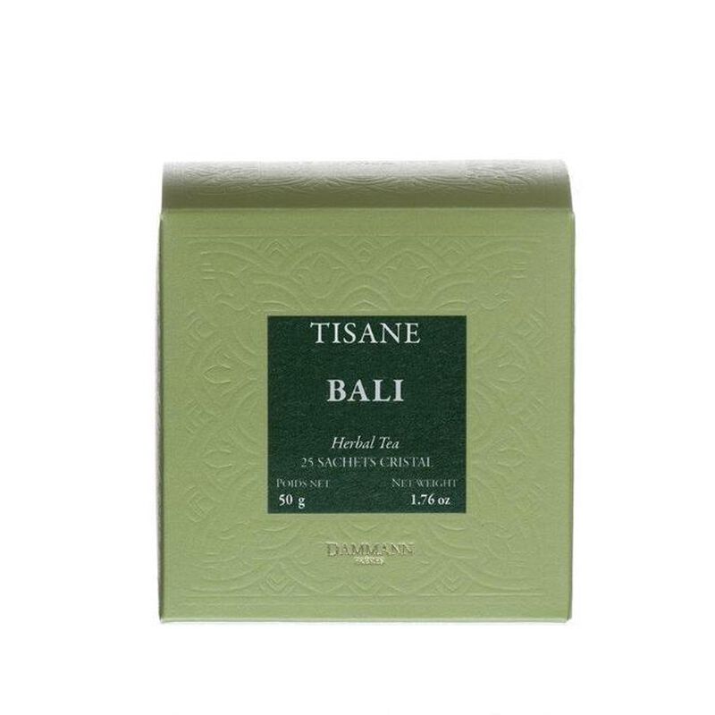 Dammann Fr&egrave;res - Bali Herbal Tea- 25 sachets Cristal image number 0