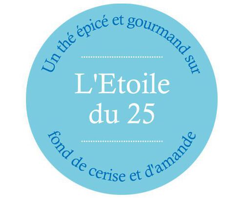 'L'Etoile du 25' loose leaf flavoured black tea - 100g - Comptoir Fran&ccedil;ais du Th&eacute; image number 1