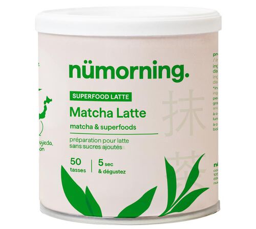 N&uuml;Morning Matcha Latte - Super Food Latte - 100g