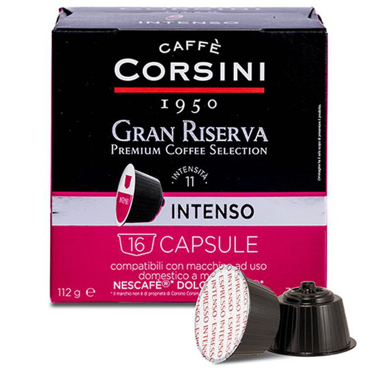 80 Nescaf&eacute;* Dolce Gusto* Compatible Pods Gran Riserva Intenso &ndash; CORSINI image number 4