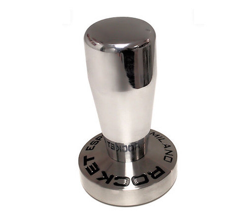 Rocket Espresso stainless steel tamper - 58mm flat base image number 0