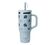 Gourde isotherme avec paille Travel cup &Eacute;vasion pastel bleu - 90 cl - QWETCH image