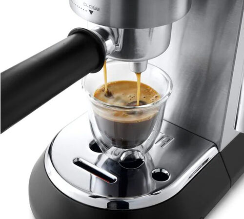 Machine expresso DELONGHI Dedica EC695.M inox bross&eacute; image number 2