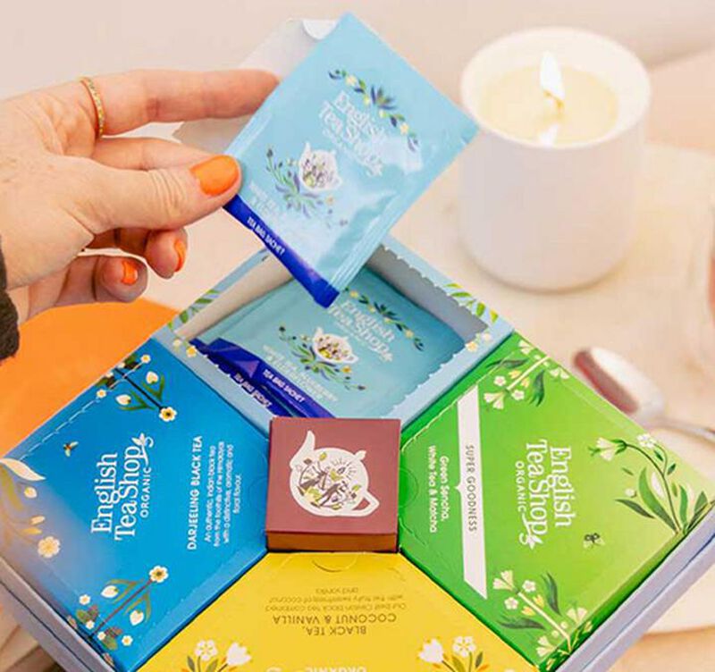 Coffret Bien-&Ecirc;tre Moment de Partage Bio - 32 sachets - ENGLISH TEA SHOP image number 1