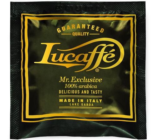 150 dosettes ESE MrExclusiv - LUCAFFE