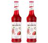 Sirop Monin - Fraise bonbon - 2 x 70 cl image number 0
