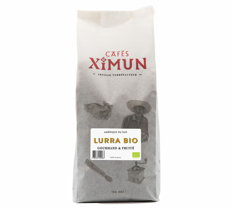 1 kg - Caf&eacute; en grain - Lurra Bio Pur arabica - CAF&Eacute;S XIMUN image number 0