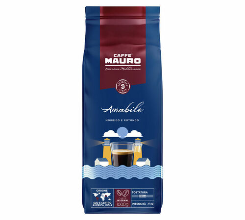Caff&egrave; Mauro - Caff&egrave; in grani - Amabile 1 kg