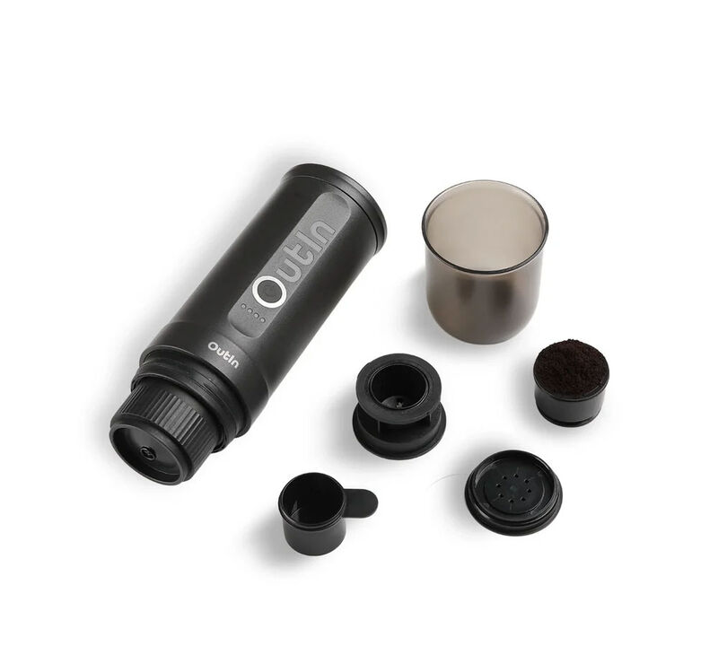 OutIn Nano Portable - Caffettiera da viaggio - Grigio Scuro image number 3