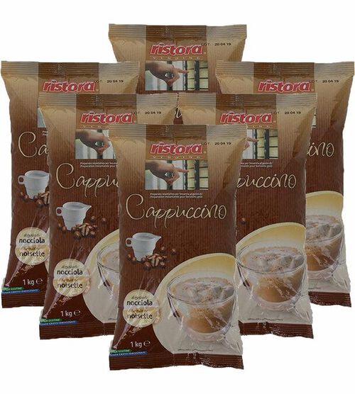 6 Kg Boisson instantan&eacute;e cappuccino noisette - Ristora