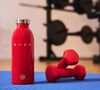 Bouteille isotherme double paroi rouge WBF01RD - Ann&eacute;es 50 - 50 cl- SMEG image number 1