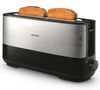 Philips - Toaster HD2692/90 in Edelstahl und Schwarz image number 1