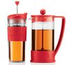 Bodum Brazil 3-cup French Press in Red - 350ml image number 3
