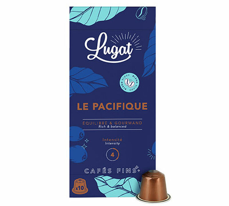 200 capsules compatibles Nespresso* Original Le Pacifique- LUGAT image number 1