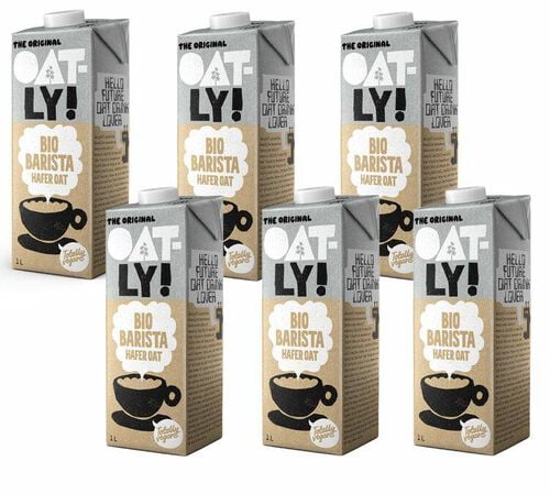 Oatly - Haferdrink Bio Barista Edition f&uuml;r Gesch&auml;ftskunden 6 x 1 L