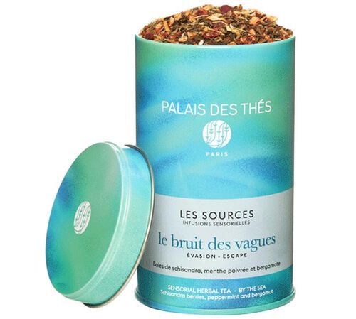 Bo&icirc;te d'Infusion Le bruit des Vagues Bio - Vrac 90 g - PALAIS DES TH&Eacute;S image number 1