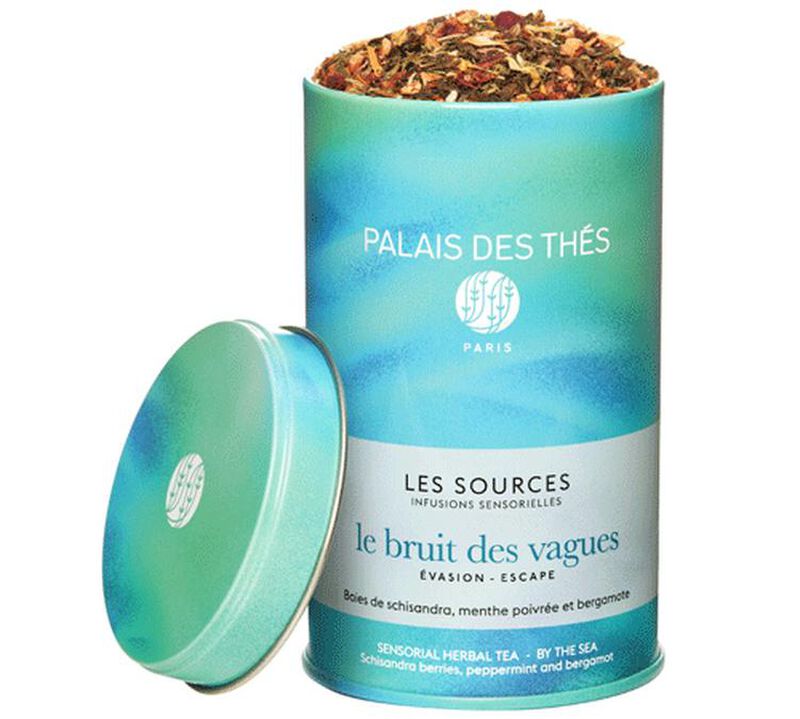 Bo&icirc;te d'Infusion Le bruit des Vagues Bio - Vrac 90 g - PALAIS DES TH&Eacute;S image number 1