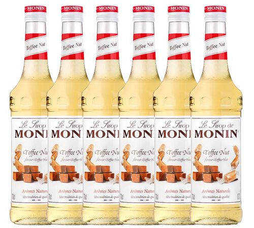 6 x Sirop Monin - Toffee Nut 70 cl image number 0