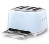 Toaster 4 tranches Ann&eacute;es 50 Bleu Azur - SMEG - Parfait &eacute;tat image number 3
