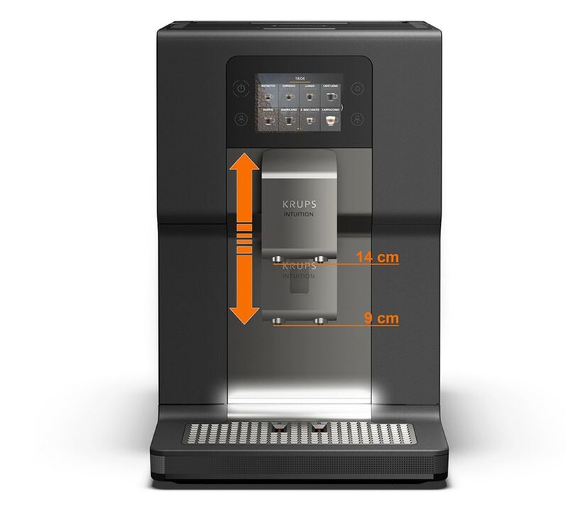 KRUPS - Expresso broyeur Intuition Preference + EA875U10 - Tr&egrave;s bon &eacute;tat image number 9