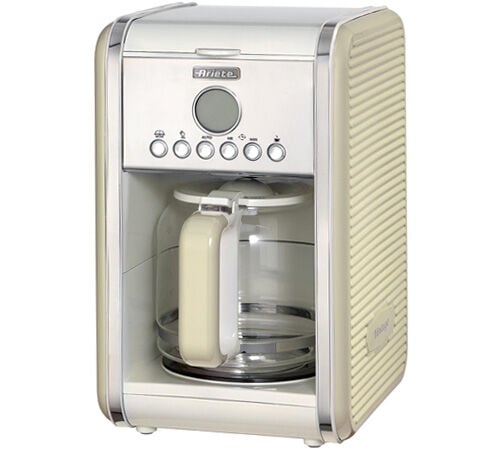 Cafeti&egrave;re Ariete &agrave; filre programmable - Beige + offre cadeaux