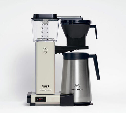 Cafeti&egrave;re filtre Moccamaster KBGT Blanche avec verseuse isotherme 1.25L image number 6
