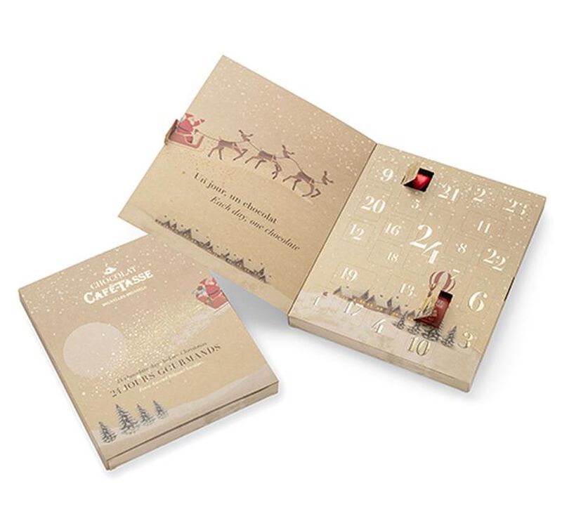 Calendrier de l'Avent Chocolat &Eacute;dition 2026 - CAF&Eacute; TASSE image number 2