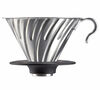 Hario Dripper V60 VDG-02 conica in acciaio da 2 a 4 tazze image number 0