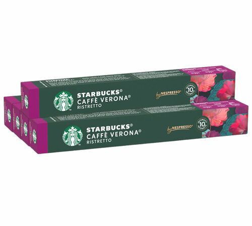 50 Nespresso* Original Compatible Capsules Verona &ndash; STARBUCKS