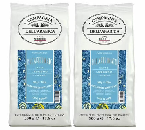 1 kg - Caf&eacute; en grain - Decaffeinato - CORSINI