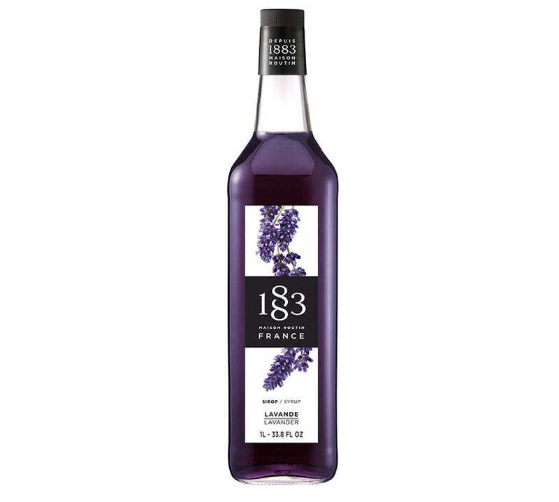 Sirop 1883 Routin Lavande - Bouteille Plastique - 1L image number 0