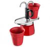 Bialetti - Caffettiera Mini Express Rossa 2 tazze + 2 bicchierini image number 5