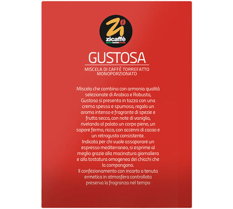 Gustosa ESE pods x 50 - Zicaff&egrave; image number 3