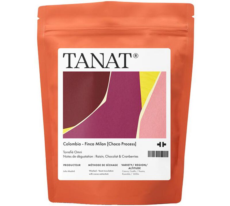 Tanat - Caff&egrave; in chicchi - Colombia Finca Milan [Choco Process] - 200g image number 0