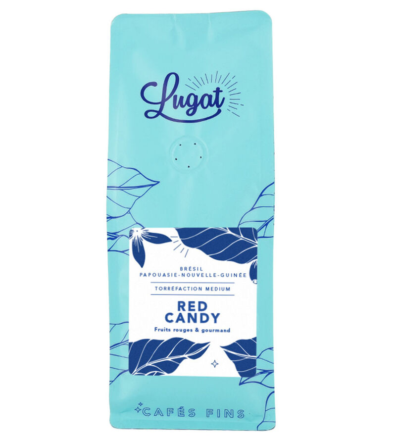 Lugat Coffee Beans Red Candy - 4 x 250g image number 4