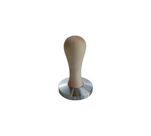 Tamper caf&eacute; JOE FREX Elegance 53 mm acier et manche en &eacute;rable