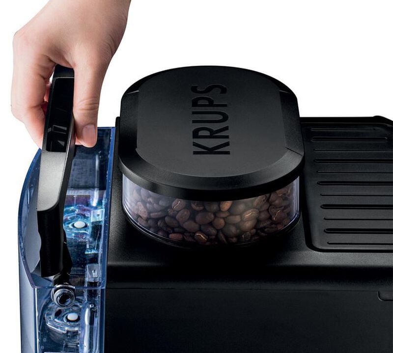 Expresso Broyeur Krups Arabica Noire Argent YY3075FD image number 7