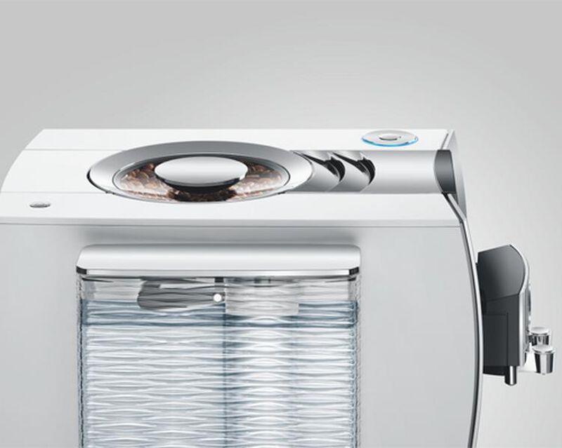 Jura - Kaffeevollautomat Z10 White Aluminium EB Smart Connect inklusive image number 8