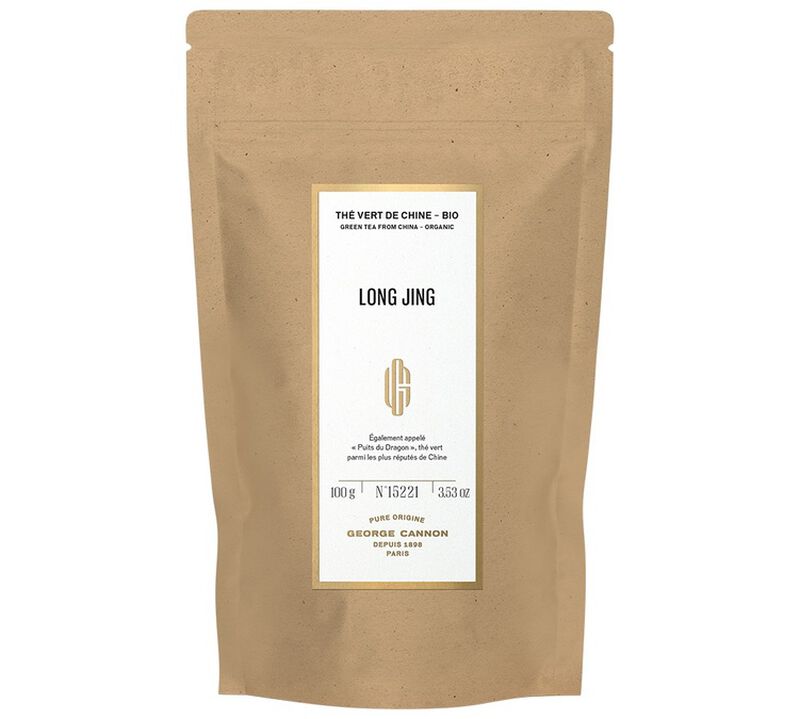 George Cannon Long Jing organic green tea - 100g loose leaf image number 1