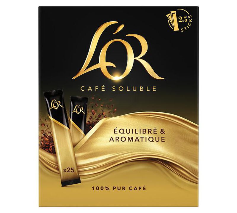 L'Or - Caff&egrave; solubile in bustina Pur Arabica 25 bustine image number 0