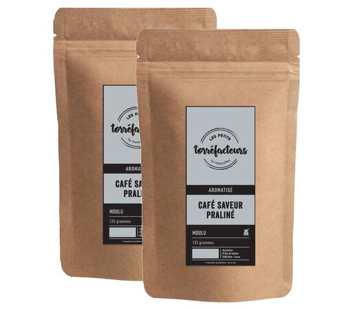 Les Petits Torr&eacute;facteurs Ground Coffee Praline flavoured Coffee - 250g