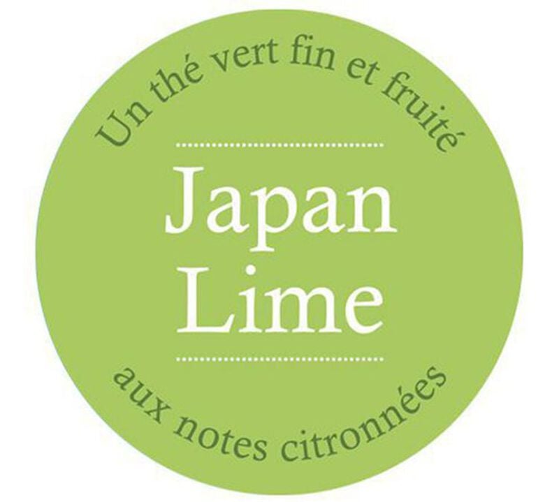 Lot 2 Th&eacute;s Glac&eacute;s Citron Japan Lime - 20 sachets - COMPTOIR FRAN&Ccedil;AIS DU TH&Eacute; image number 2