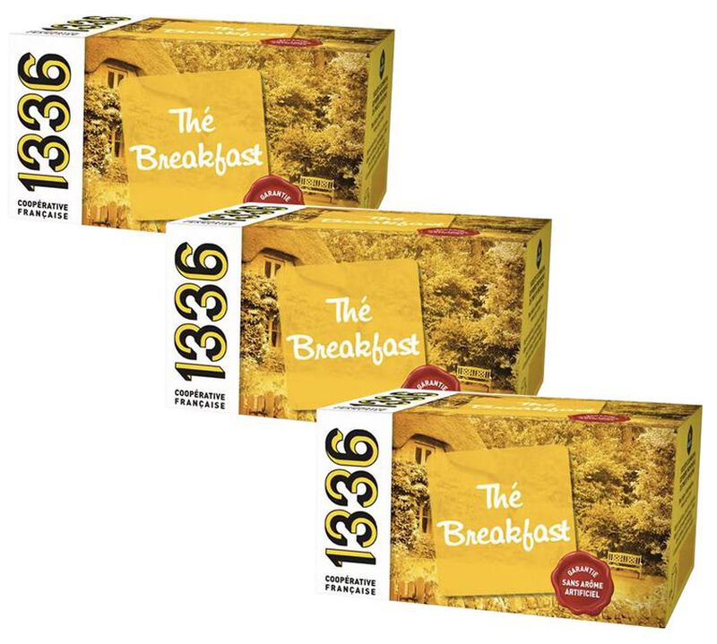 Pack Th&eacute; Noir Breakfast - 3 x 20 sachets - 1336 (SCOP TI) image number 0