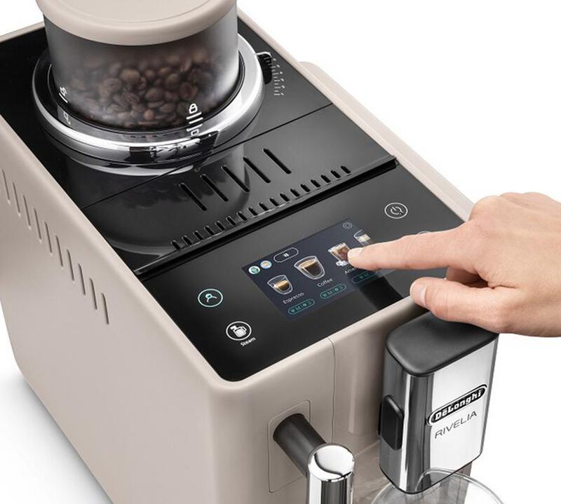 Expresso Broyeur DELONGHI Rivelia FEB 4435.BG Beige Sable image number 3