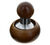 MOTTA 'Bubble' 58mm tamper with coffee tamper holder - Stainless steel & wood image