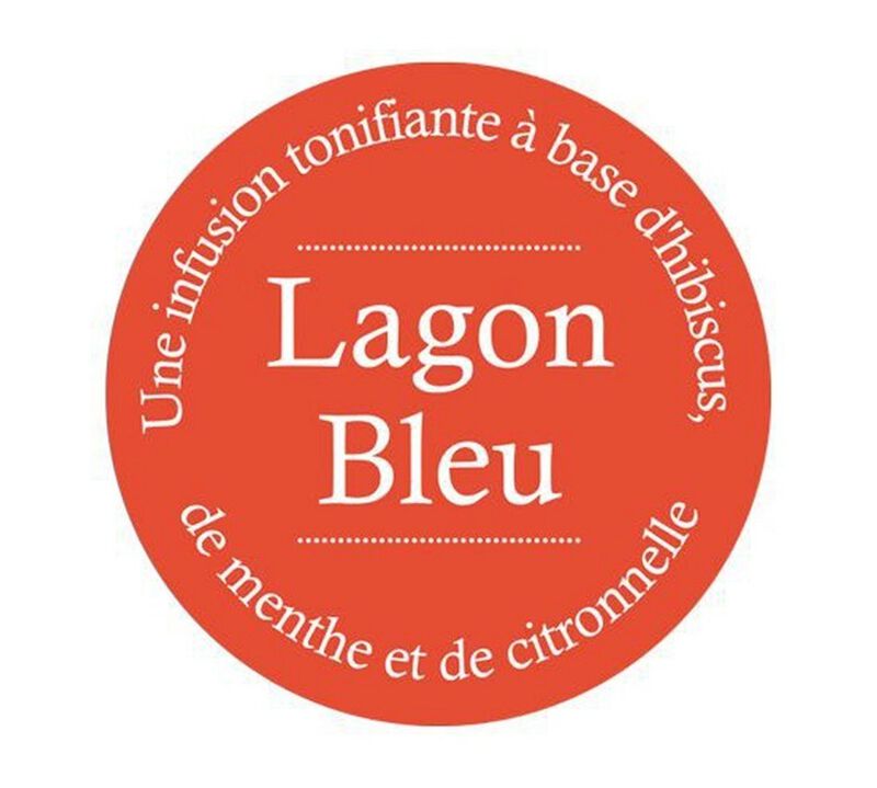Infusion Lagon Bleu - Vrac 1 kg - COMPTOIR FRAN&Ccedil;AIS DU TH&Eacute; image number 1
