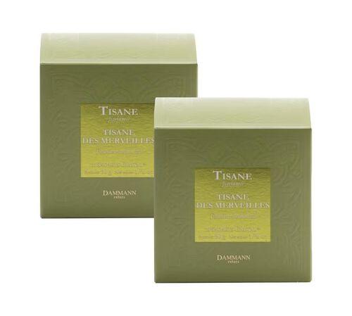 Pack Tisane des Merveilles - 2 x 25 sachets - DAMMANN FR&Egrave;RES