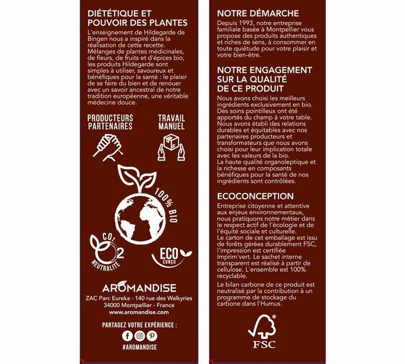 Aromandise Organic Golden Latte Turmeric & Vanilla - 60g image number 2