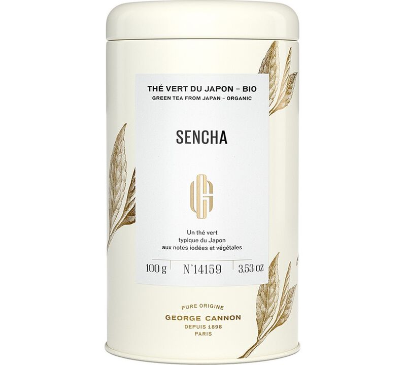 Lattina da 100 g - T&egrave; verde Sencha pure origin Biologico - George Cannon image number 0